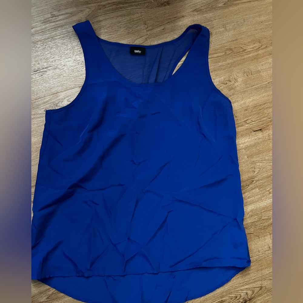 Large blue tank top/ blouse by mossimo